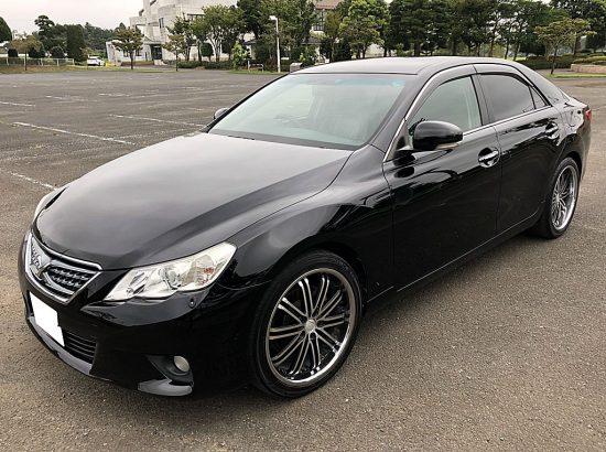 ☆　GRX130系　マークX　リラックスセレクション　純正サスペンション　程度良　走行少　安心の実績　☆ ☆黒のマークX 250G リラックスセレクション☆GRX130！19インチAW